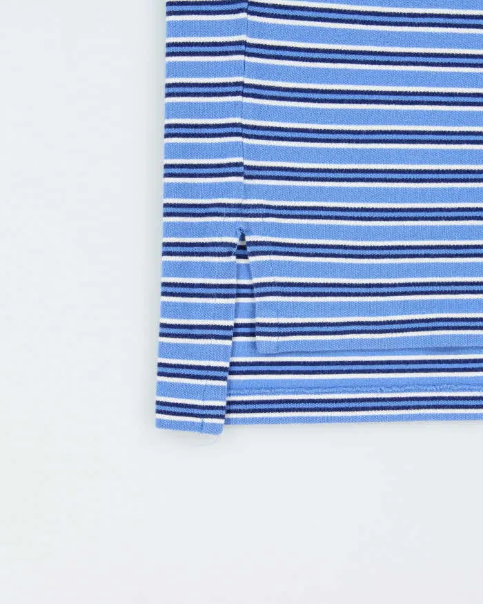 Vintage Y2K 00s Polo Ralph Lauren Classic Striped Short Sleeve Polo Shirt - L sold by Rokit product image thumbnail 4