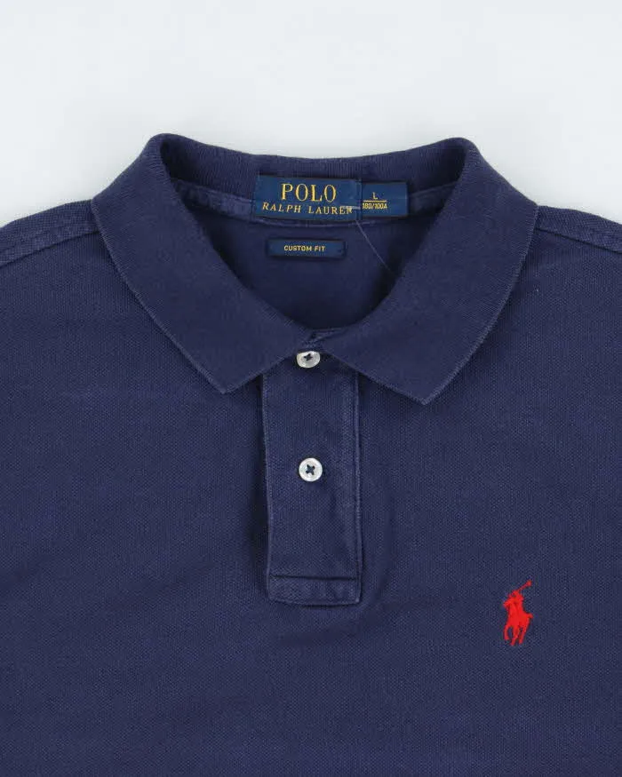 Vintage Polo Ralph Lauren Custom Fit Short Sleeve Polo Shirt - L sold by Rokit product image thumbnail 5