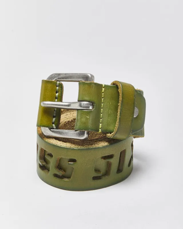 Vintage Y2k 2000s Miss Sixty Cut-out Leather Belt - W32-W36 made by Rokit