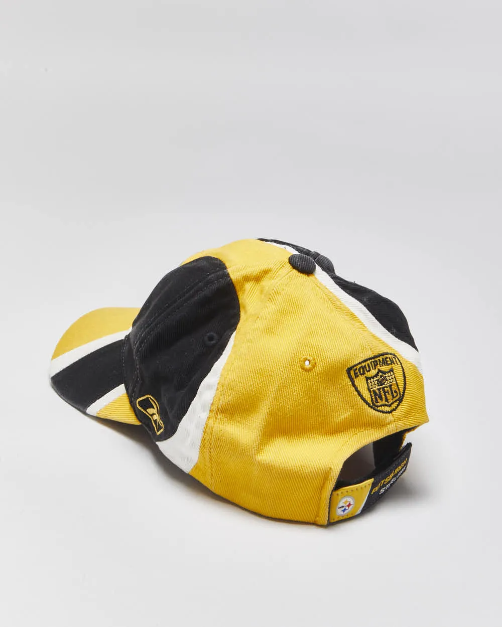 Vintage Y2K 00s Reebok Pittsburgh Steelers NFL Equipment Canvas Velcro Baseball Cap - OS sold by Rokit product image thumbnail 2