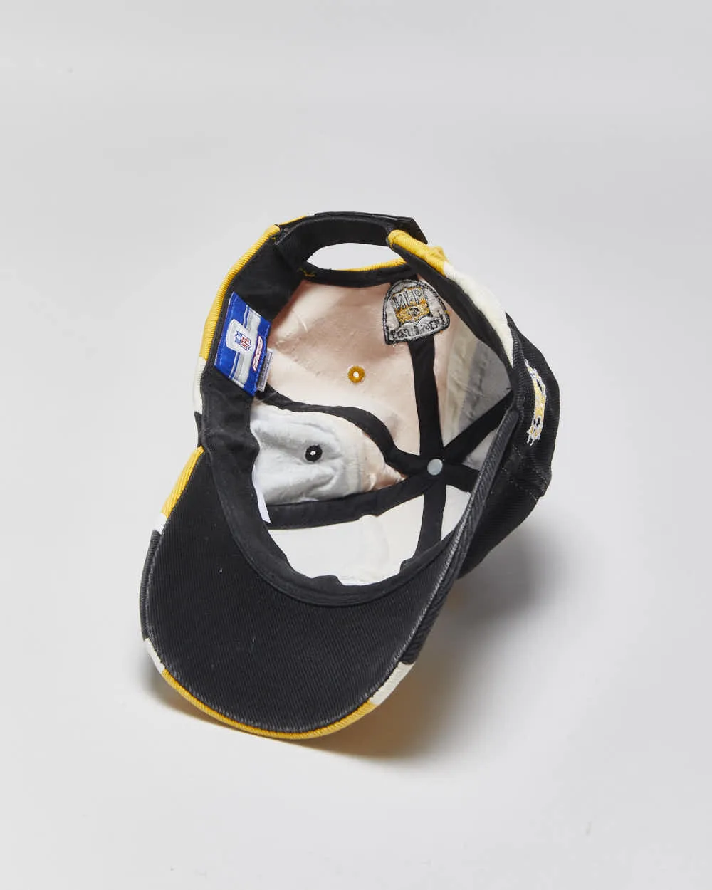 Vintage Y2K 00s Reebok Pittsburgh Steelers NFL Equipment Canvas Velcro Baseball Cap - OS sold by Rokit product image thumbnail 5