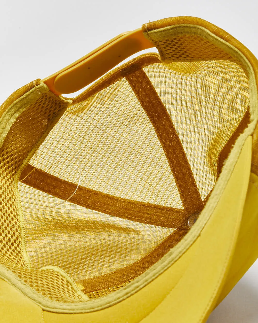 Vintage Arc'teryx Mustard Soft Shell Arc'Word Bird Trucker Cap - OS sold by Rokit product image thumbnail 4