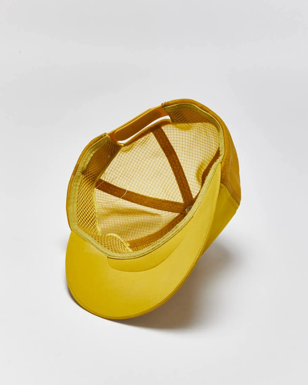 Vintage Arc'teryx Mustard Soft Shell Arc'Word Bird Trucker Cap - OS sold by Rokit product image thumbnail 5