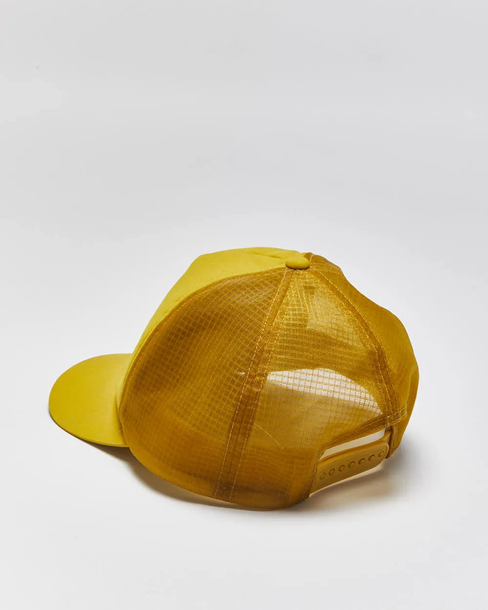 Vintage Arc'teryx Mustard Soft Shell Arc'Word Bird Trucker Cap - OS sold by Rokit product image thumbnail 2