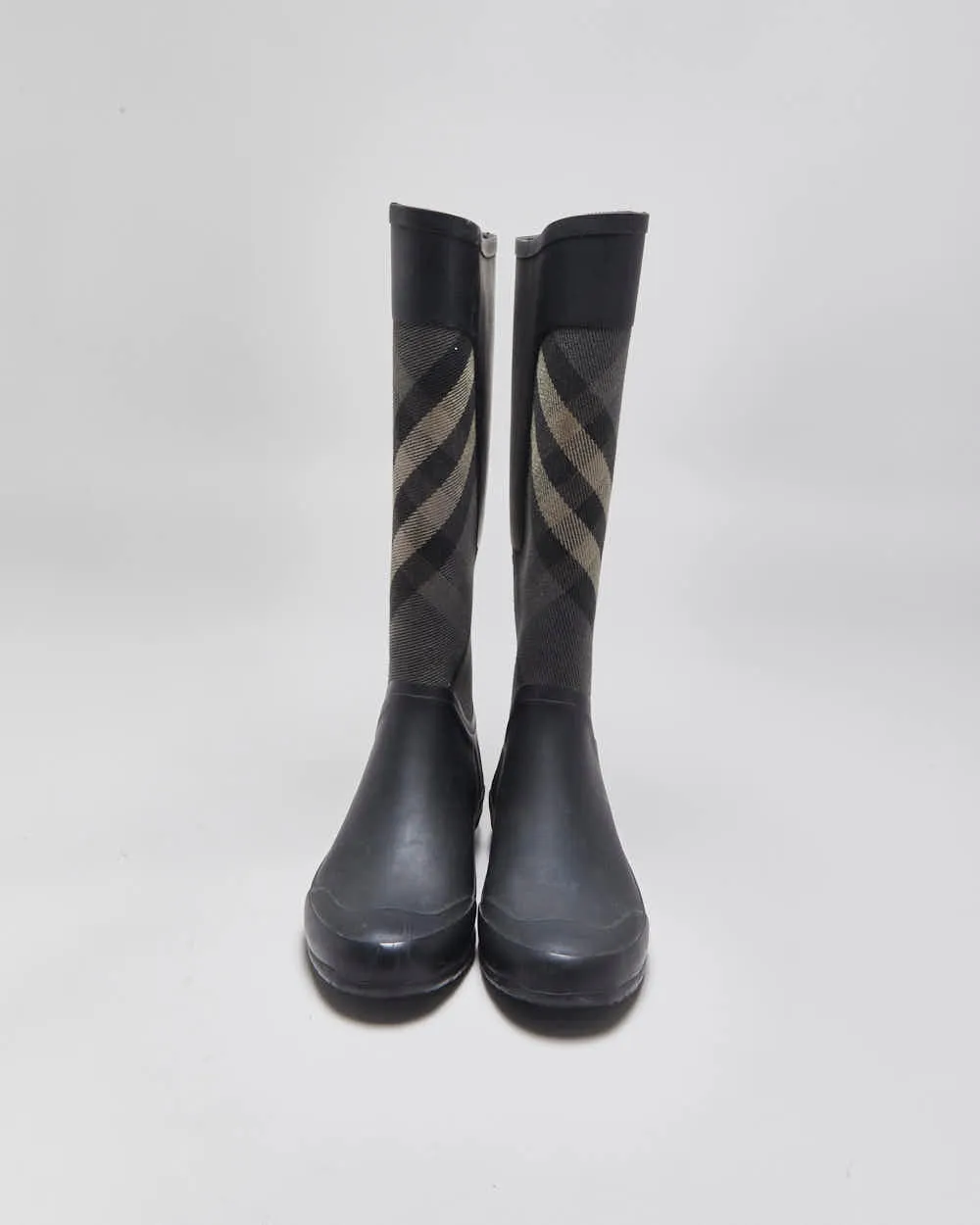 Vintage Burberry Check Wellington Rain Boots - UK3 sold by Rokit product image thumbnail 3