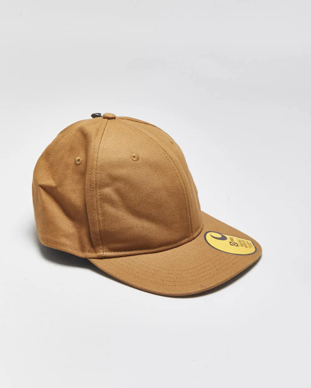 DSWT Carhartt Tan Firm Duck Canvas Flat Brim Snapback - OS sold by Rokit