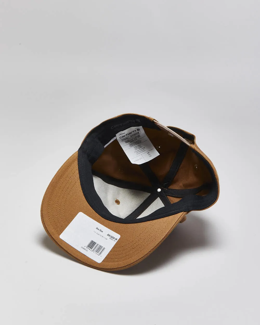 DSWT Carhartt Tan Firm Duck Canvas Flat Brim Snapback - OS sold by Rokit product image thumbnail 5
