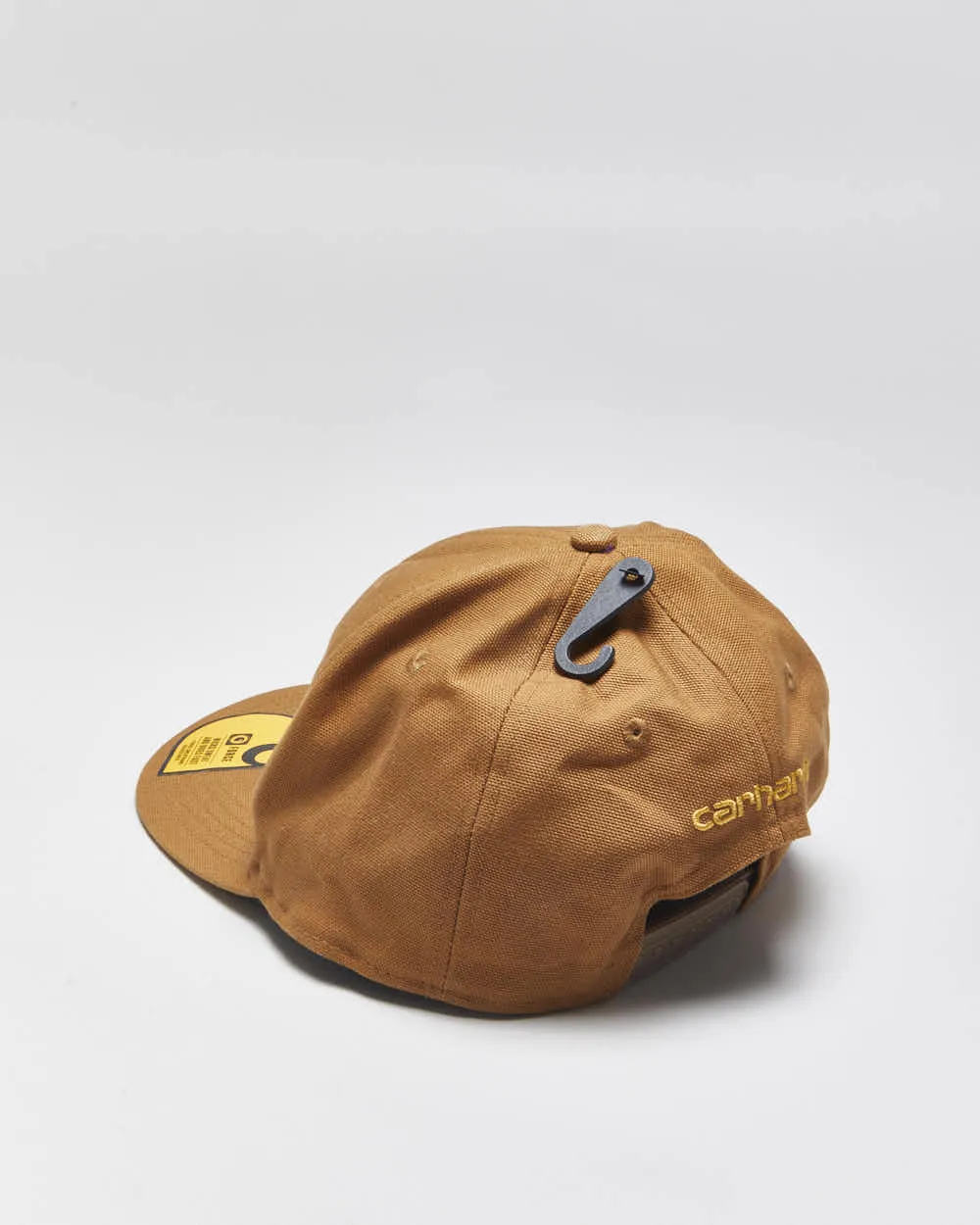 DSWT Carhartt Tan Firm Duck Canvas Flat Brim Snapback - OS sold by Rokit product image thumbnail 2