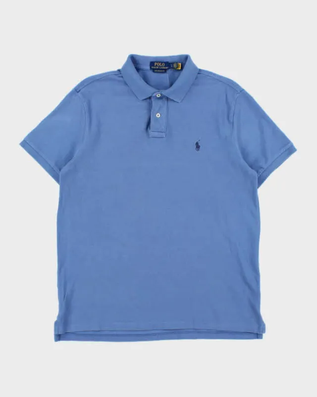 Vintage Polo Ralph Lauren Custom Slim Fit Short Sleeve Polo Shirt - L made by Ralph Lauren