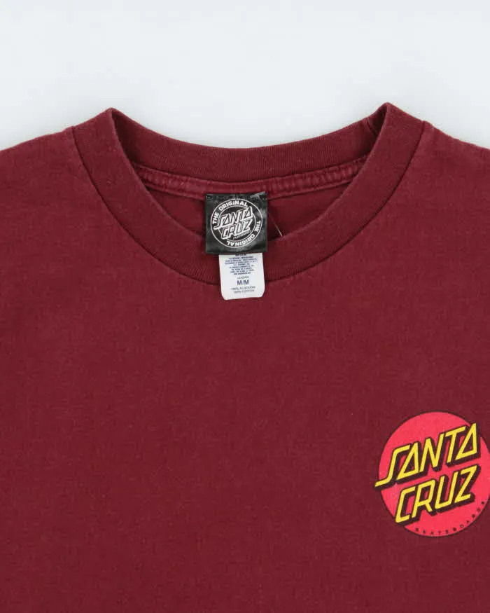 Vintage Y2K 00s Santa Cruz Skateboards Meek Slasher Heavyweight Crewneck T-Shirt - M sold by Rokit product image thumbnail 5