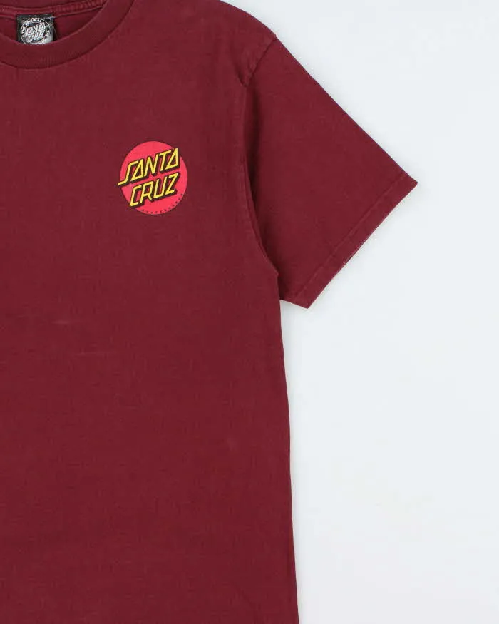 Vintage Y2K 00s Santa Cruz Skateboards Meek Slasher Heavyweight Crewneck T-Shirt - M sold by Rokit product image thumbnail 3