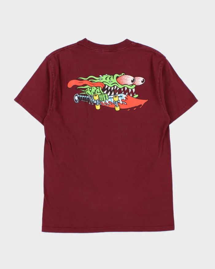 Vintage Y2K 00s Santa Cruz Skateboards Meek Slasher Heavyweight Crewneck T-Shirt - M sold by Rokit product image thumbnail 2