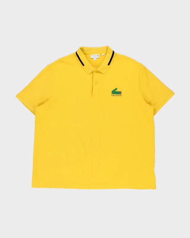 Vintage Lacoste Block Croc Slim Fit Short Sleeve Polo Shirt - 4XL made by Lacoste