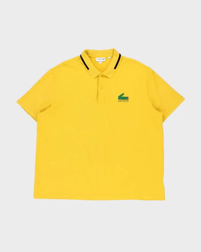 Vintage Lacoste Block Croc Slim Fit Short Sleeve Polo Shirt - 4XL sold by Rokit