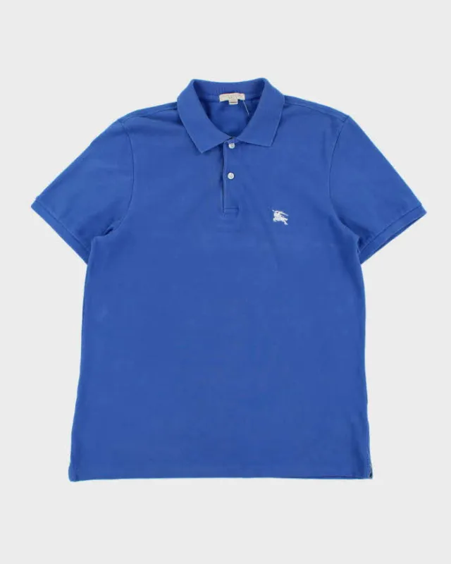 Vintage Burberry Brit Classic Nova Check Placket Short Sleeve Polo Shirt - XL made by Burberry