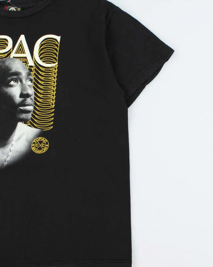 Vintage 2PAC Tupac Shakur Cross Colours Graphic Crewneck T-Shirt - L sold by Rokit product image thumbnail 3