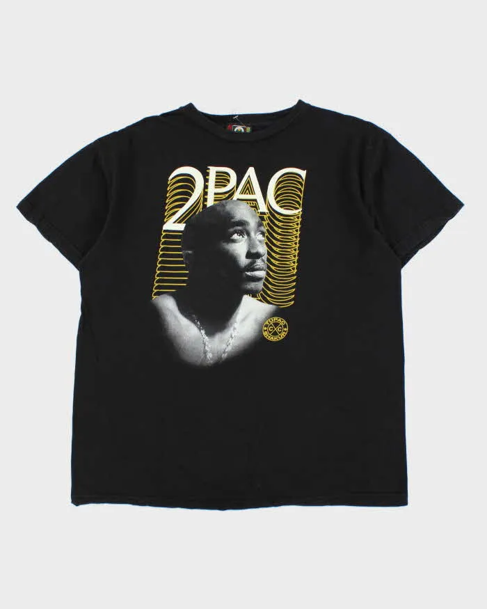 Vintage 2PAC Tupac Shakur Cross Colours Graphic Crewneck T-Shirt - L sold by Rokit