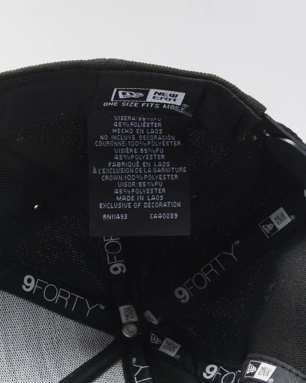 Vintage New Era 9Forty N.Y Yankees Faux Leather Peak MLB Snapback - OS sold by Rokit product image thumbnail 4