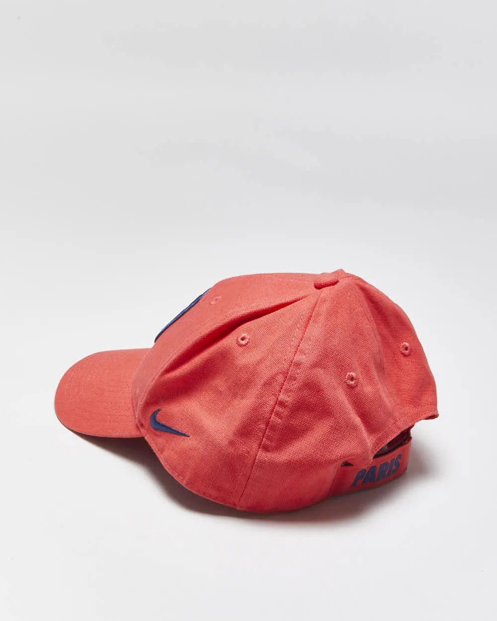 Vintage Nike PSG FC Embroidered Canvas Velcro Baseball Cap - OS sold by Rokit product image thumbnail 2