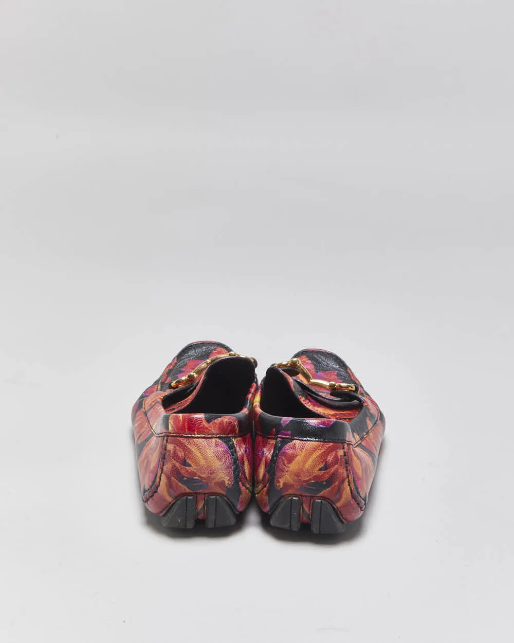 Vintage Salvatore Ferragamo Floral Loafers - UK5 sold by Rokit product image thumbnail 4
