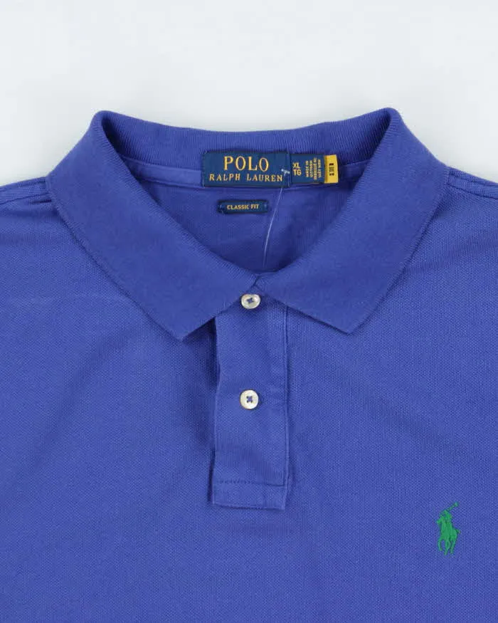 Vintage Polo Ralph Lauren Classic Fit Short Sleeve Polo Shirt - XL sold by Rokit product image thumbnail 5