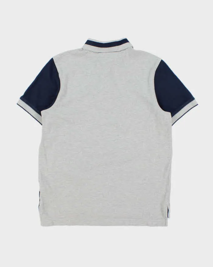 Vintage Y2K 00s Tommy Hilfiger Marl Embroidered Striped Custom Fit Short Sleeve Polo Shirt - M sold by Rokit product image thumbnail 2