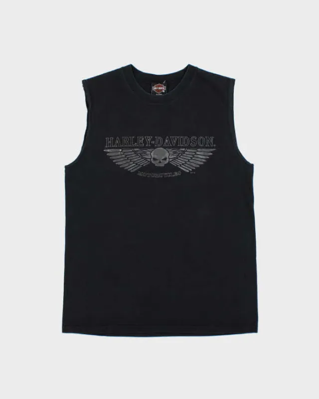 Vintage Harley Davidson Cancun Mexico Heavyweight Crewneck Sleeveless T-Shirt - M made by Harley-Davidson