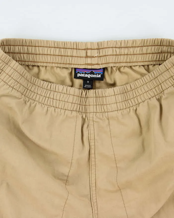 Vintage Patagonia Khaki Cotton Canvas Loose Fit Drawstring Shorts - S sold by Rokit product image thumbnail 5