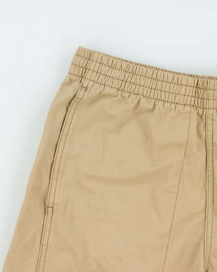 Vintage Patagonia Khaki Cotton Canvas Loose Fit Drawstring Shorts - S sold by Rokit product image thumbnail 3