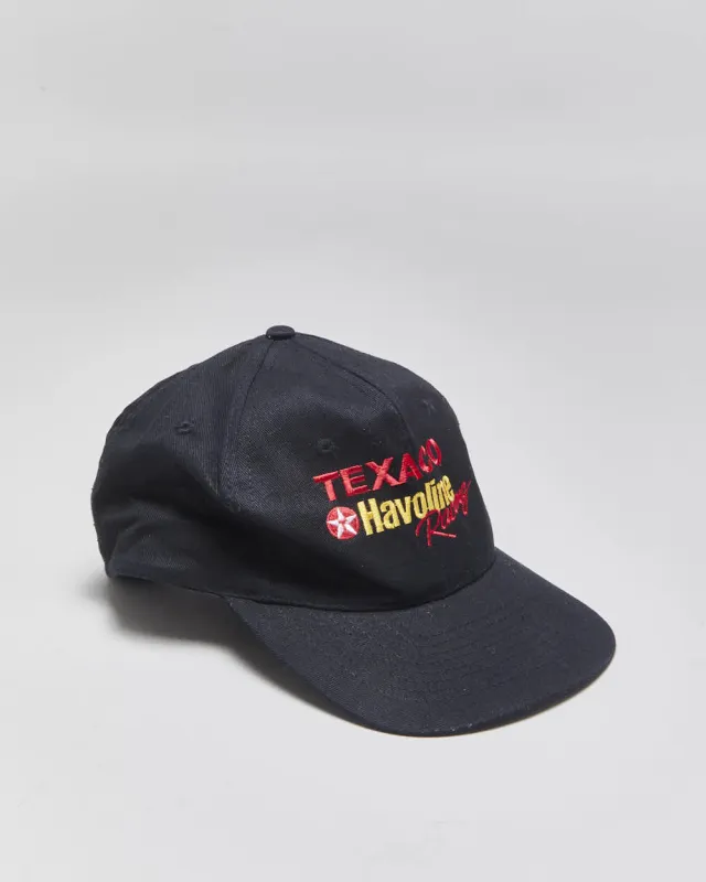 Vintage 1990s Texaco Havoline Racing Embroidered Canvas Snapback - OS made by Rokit
