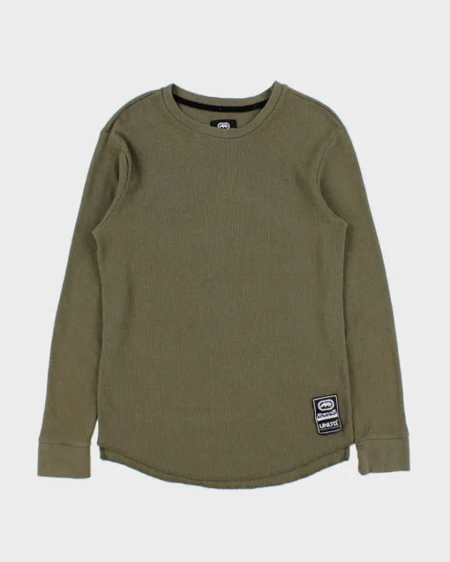 Vintage 2000s Ecko Unkltd Waffle Long Sleeve T-shirt - L made by Ecko Unlimited