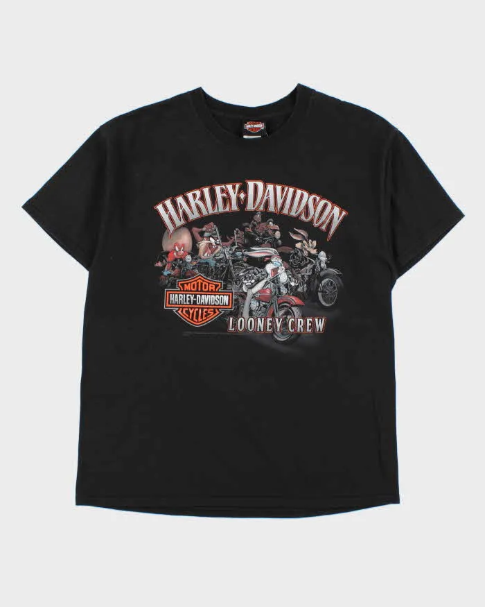 Vintage Harley Davidson Looney Crew Cancun Mexico Heavyweight Crewneck T-Shirt - L sold by Rokit