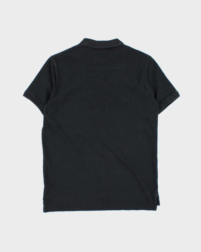 Vintage Polo Ralph Lauren Marl Grey Volt Pony Classic Slim Fit Short Sleeve Polo Shirt - M sold by Rokit product image thumbnail 2