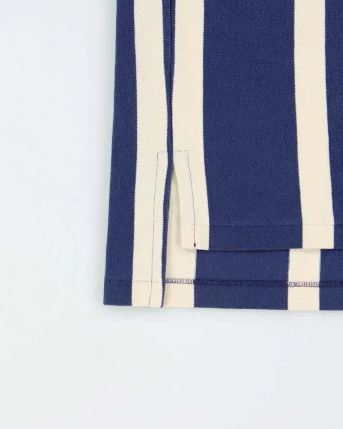 Vintage 1990s Polo Ralph Lauren Striped Classic Short Sleeve Polo Shirt - L sold by Rokit product image thumbnail 4