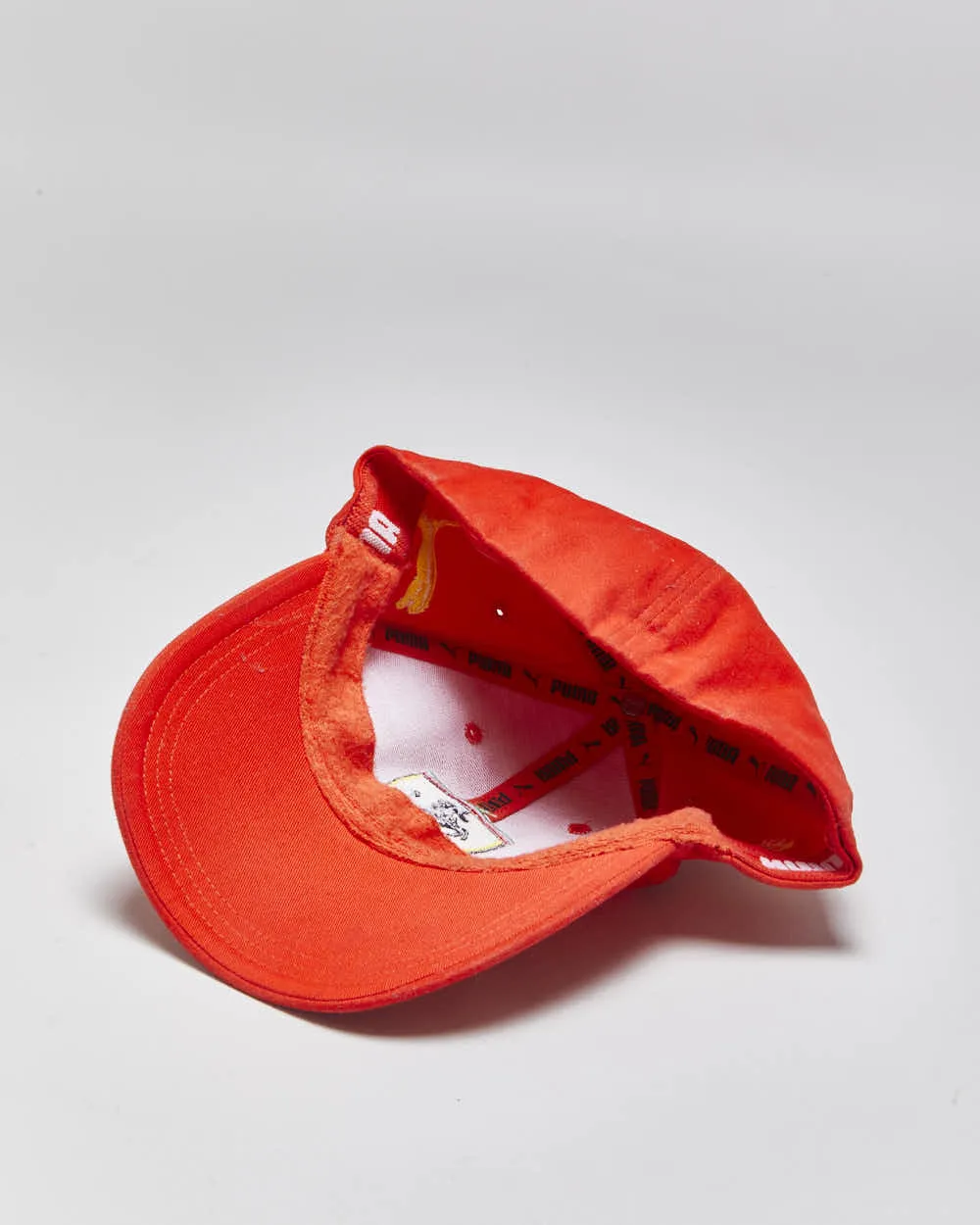Vintage Y2K 00s Puma Ferrari Embroidered Soft Canvas Flex Fit Baseball Cap - S/M sold by Rokit product image thumbnail 5