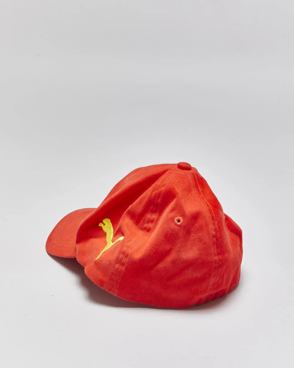 Vintage Y2K 00s Puma Ferrari Embroidered Soft Canvas Flex Fit Baseball Cap - S/M sold by Rokit product image thumbnail 2