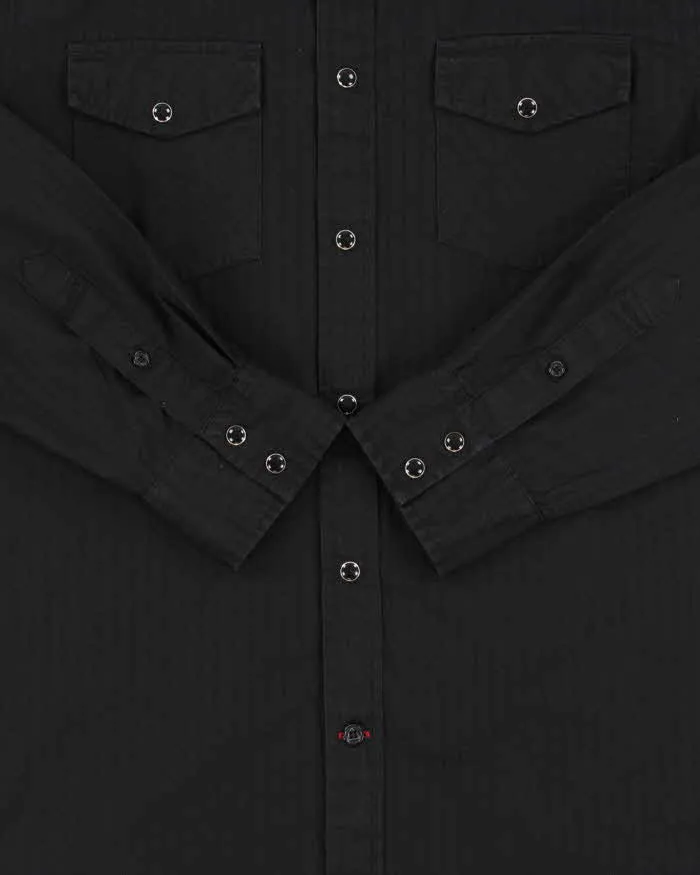 Vintage Y2K 00s Guess Striped Snap Button 'Austin' Long Sleeve 'Western Slim Fit' Shirt - M sold by Rokit product image thumbnail 4