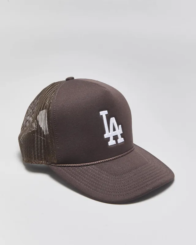 '47 Brand LA Dodgers MLB Rope Peak Baseball Trucker Hat - OS made by Rokit