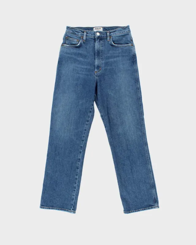 Vintage Agolde Pinch Waist High Rise Straight Leg Jeans - W28 L28 made by Rokit