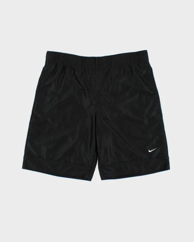 Vintage Y2K 00s Nike Embroidered Loose Fit Wide Leg Basketball Shorts - L made by Nike