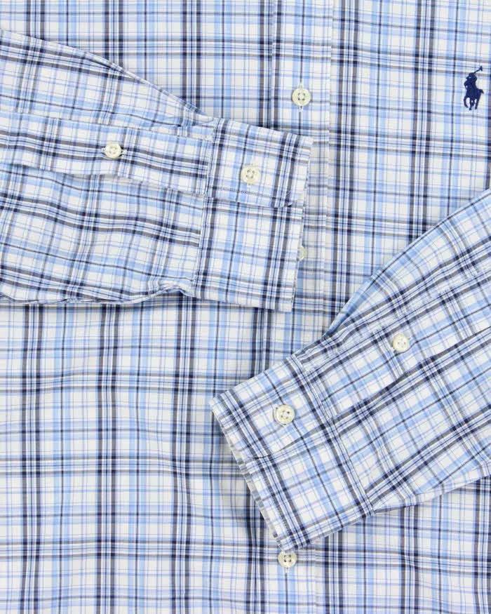 Vintage Ralph Lauren Checked Classic Fit Long Sleeve Shirt - M sold by Rokit product image thumbnail 5