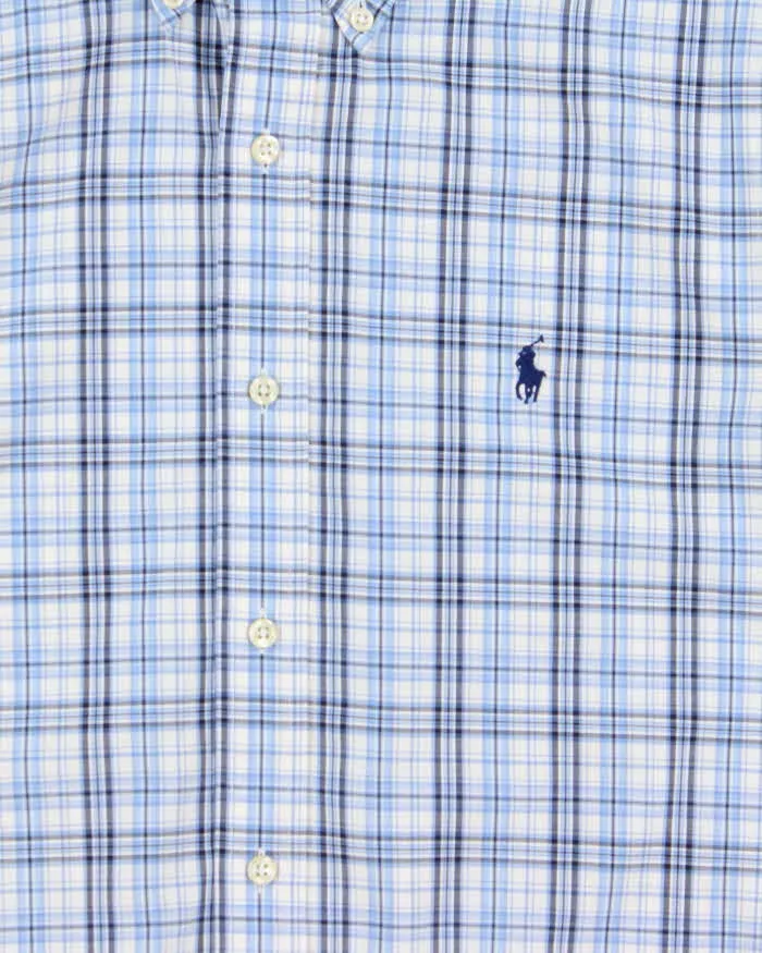 Vintage Ralph Lauren Checked Classic Fit Long Sleeve Shirt - M sold by Rokit product image thumbnail 4
