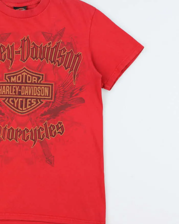 Vintage Harley Davidson Trev Deeley Vancouver Heavyweight Crewneck T-Shirt - M sold by Rokit product image thumbnail 3