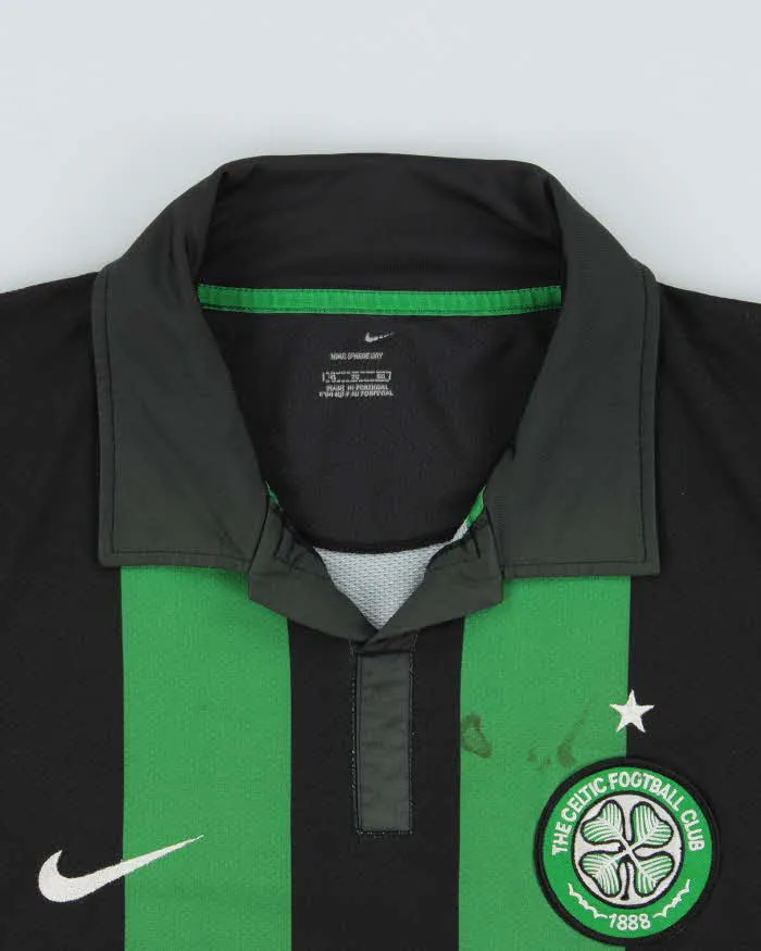 Vintage 2006-07 Nike Football Celtic FC Sphere Dry Short Sleeve Away Shirt - XL sold by Rokit product image thumbnail 5
