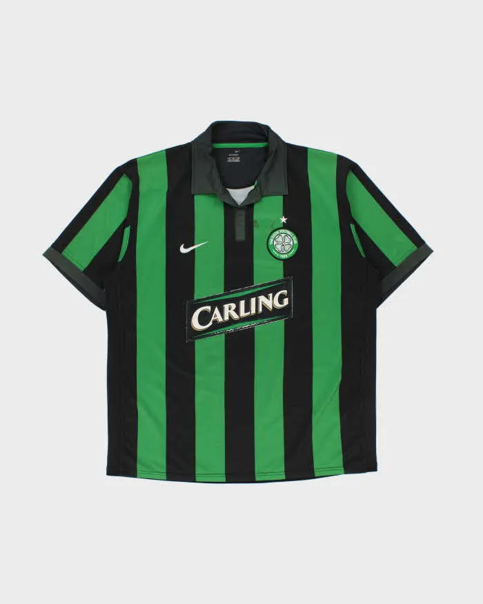 Vintage 2006-07 Nike Football Celtic FC Sphere Dry Short Sleeve Away Shirt - XL sold by Rokit