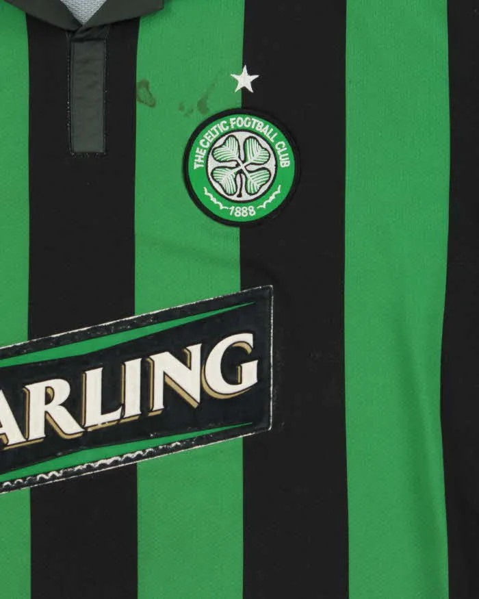 Vintage 2006-07 Nike Football Celtic FC Sphere Dry Short Sleeve Away Shirt - XL sold by Rokit product image thumbnail 4