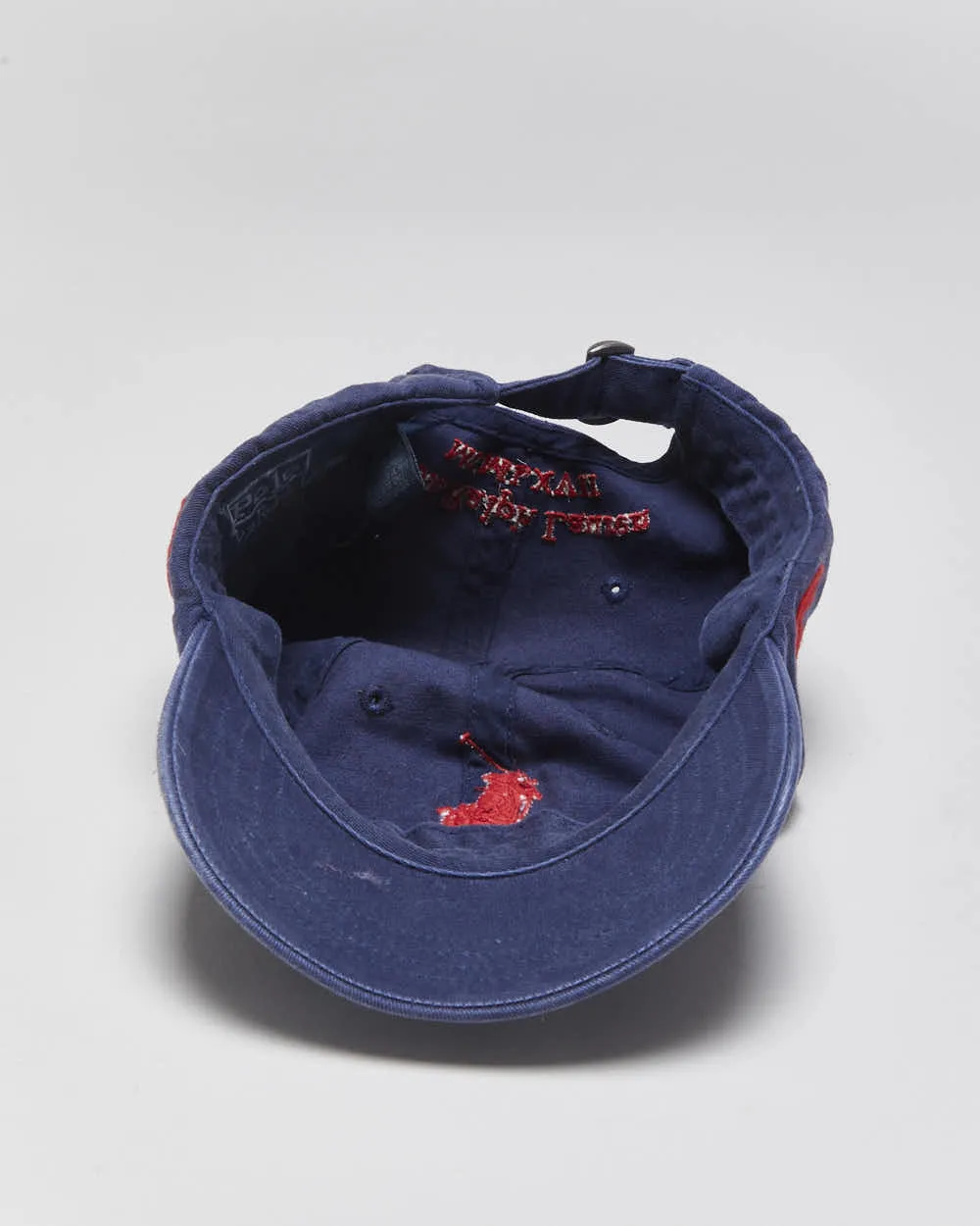 Vintage Y2K 00s Polo Ralph Lauren Big Pony #3 Chino Baseball Cap - OS sold by Rokit product image thumbnail 5