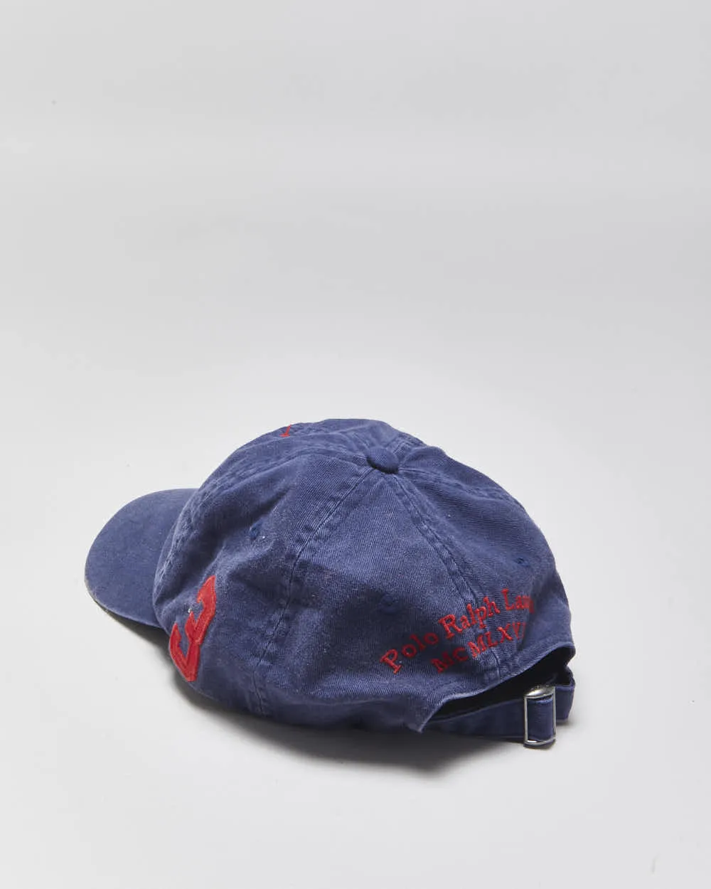 Vintage Y2K 00s Polo Ralph Lauren Big Pony #3 Chino Baseball Cap - OS sold by Rokit product image thumbnail 2