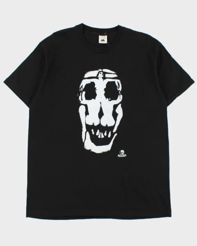 Vintage 1992 Skull Skates Dali 'In Voluptas Mors' Heavyweight Made In Canada Single Stitch FOTL Crewneck T-Shirt - XL made by Fruit of the Loom
