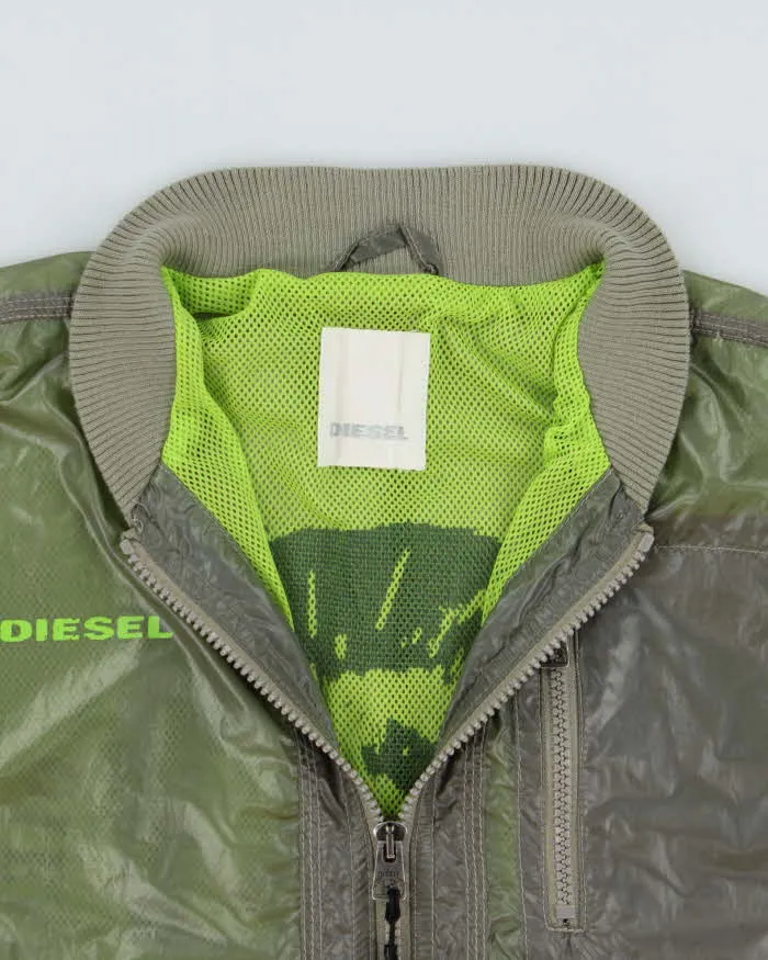 Vintage Y2K 00s Diesel Soft Shell Nylon Volt Bomber Jacket - S sold by Rokit product image thumbnail 5